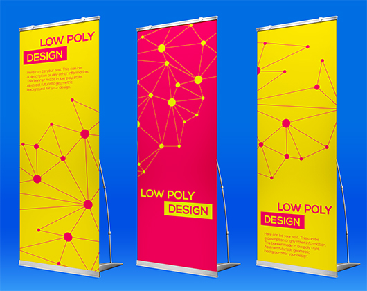 Customize Print L Banner Stands Online Printi